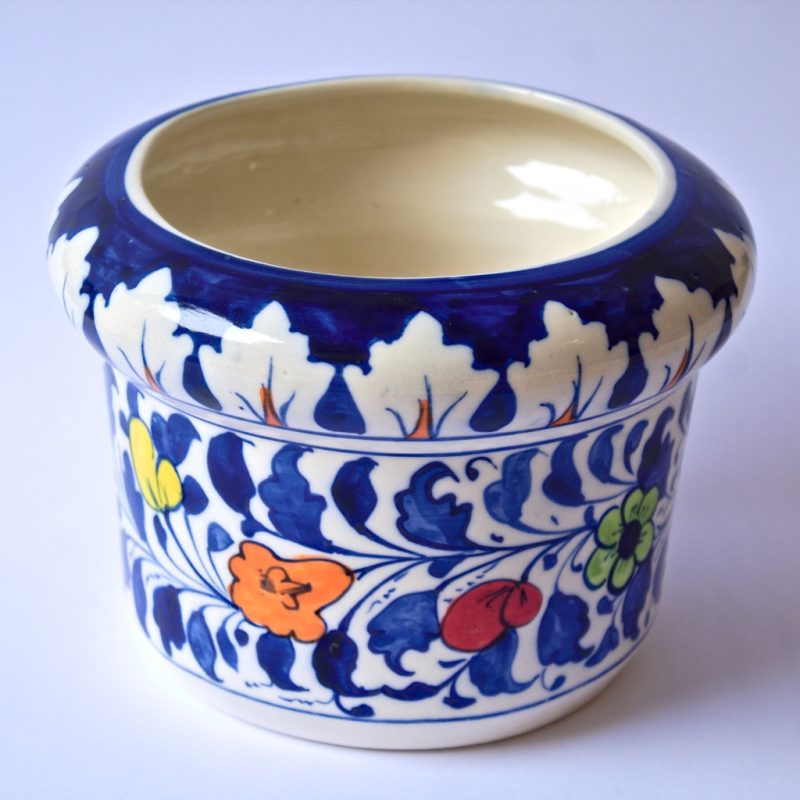 Floral Round Planter