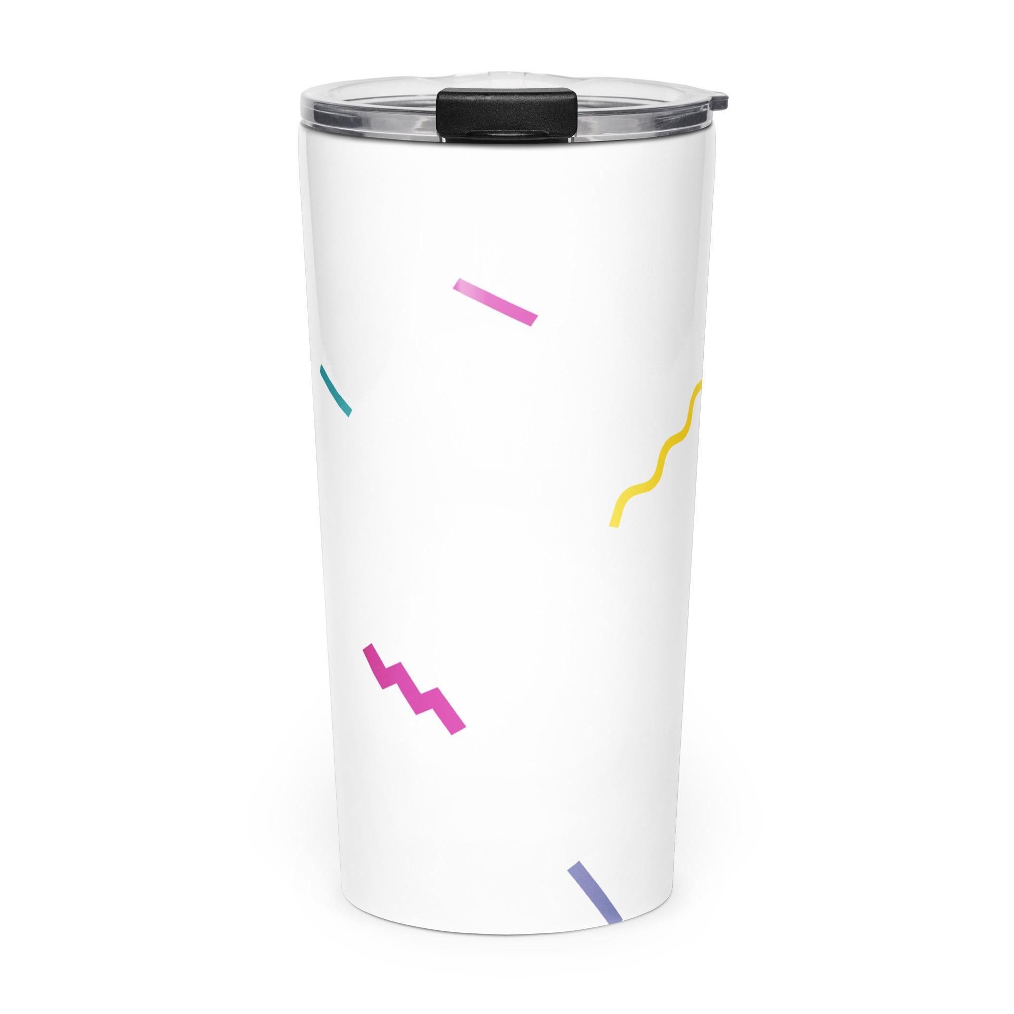 Tapered stainless steel tumbler