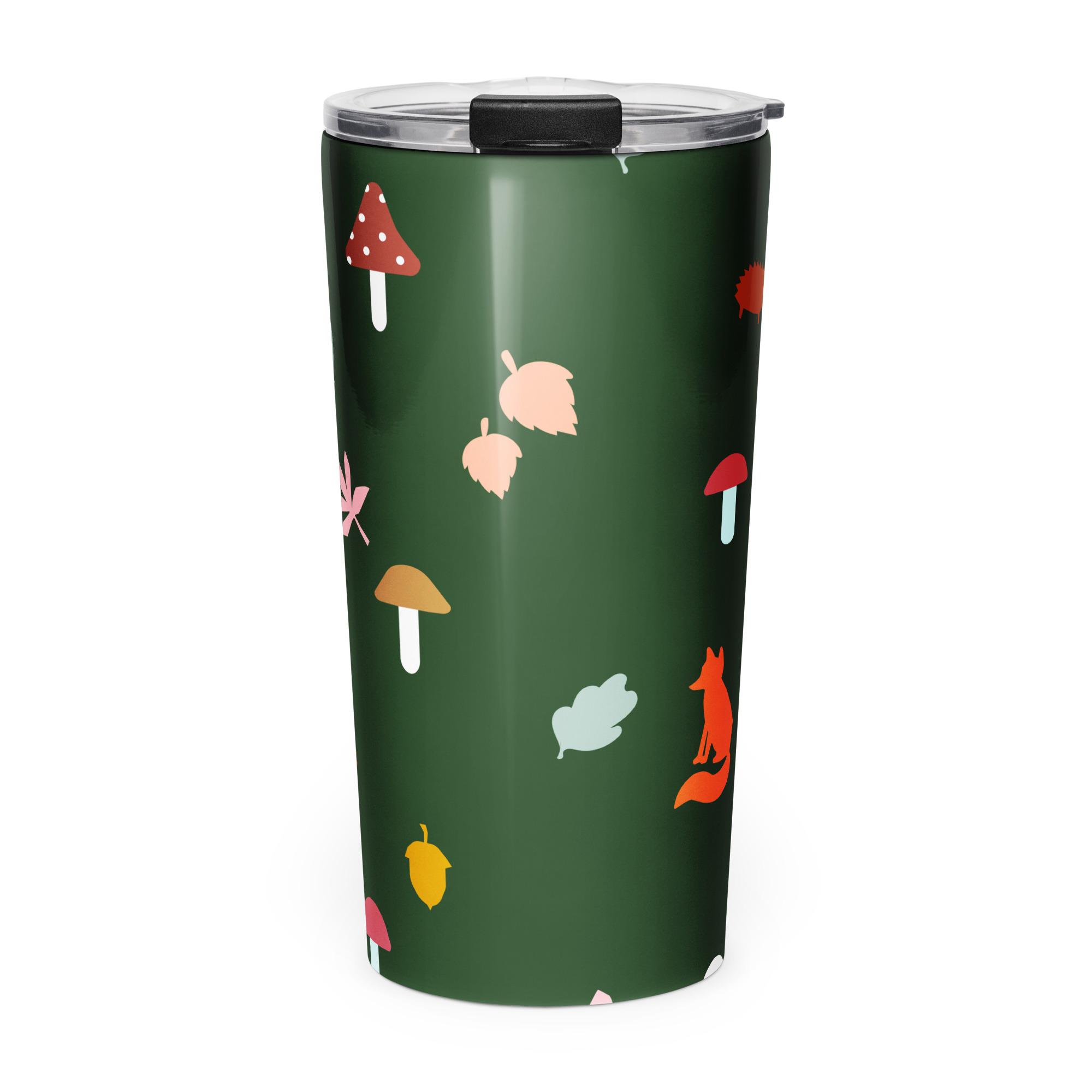 Tapered stainless steel tumbler